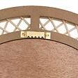 ATMOSPHERA - Miroir arche "Anahi" rotin marron 87x47cm - vignette