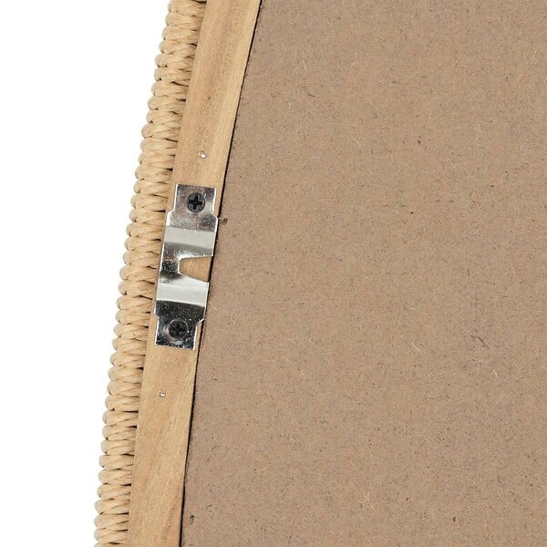 ATMOSPHERA - Miroir corde organique Laia beige H114cm - large