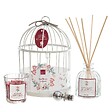 ATMOSPHERA - Coffret Senteur Poésie Zen Cage en métal , Diffuseur de parfum et Bougie parfumée - vignette