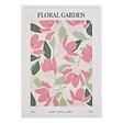 ATMOSPHERA - Affiche encadrée Fleur de rose 50x70cm - vignette