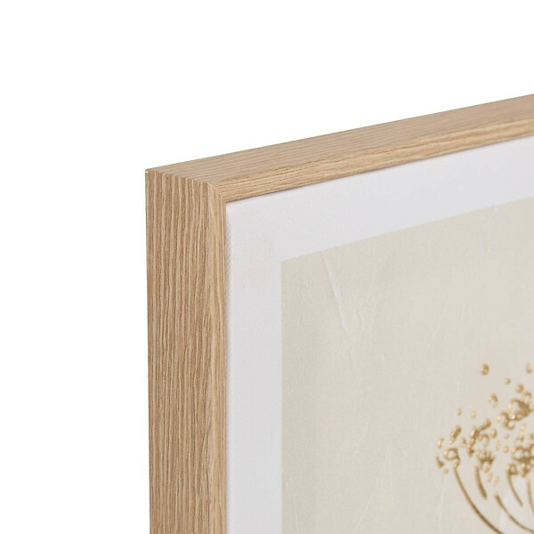 ATMOSPHERA - Toile 3D Beryl blanc 30x60cm - large