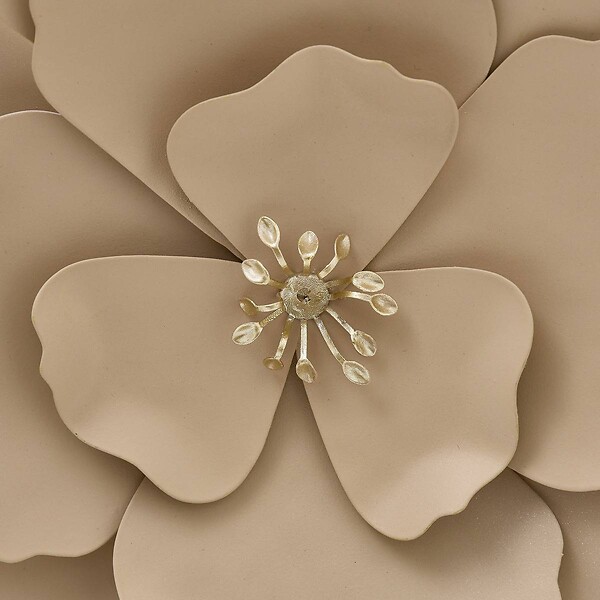 ATMOSPHERA - Décoration murale Flok 29x29cm beige - large