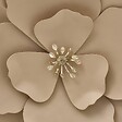 ATMOSPHERA - Décoration murale Flok 29x29cm beige - vignette