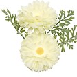 ATMOSPHERA - Composition Florale Artificielle Bina H19 cm avec Pot en Grès - vignette