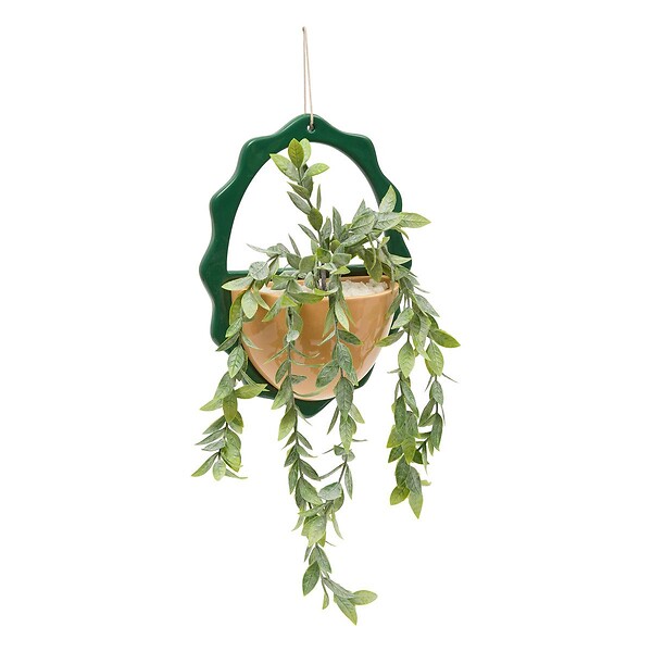 ATMOSPHERA - Plante artificelle suspendue Cheri 19,5x9cm - large