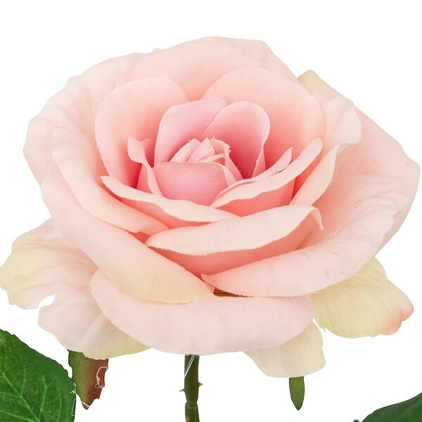 ATMOSPHERA - Tige de rose artificielle "Nexi" H50cm - large