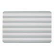 5 FIVE SIMPLY SMART - Tapis de bain Strio 39x60cm rayures vert céladon en diatomite - vignette