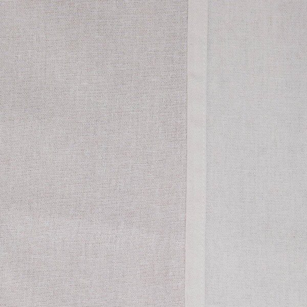 ATMOSPHERA - Rideau Tufy 260x140cm Blanc Imprimé Alphabet - large