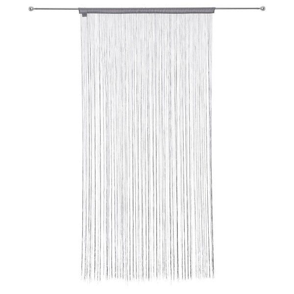 ATMOSPHERA - Rideau fil Gris 90 x 200 cm densité optimale - large