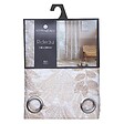 ATMOSPHERA - Rideau à œillets Jacquard Beige Lin 140 x 260 cm - vignette