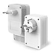 TP-LINK - Kit CPL AV1000 Gigabit WiFi AC avec prise gigogne TP LINK TL WPA7617 Blanc - vignette