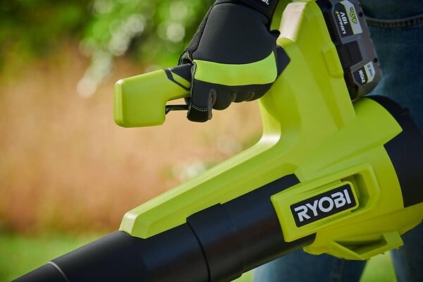 RYOBI - Souffleur Turbo Jet 18V RYOBI - Soufflerie 160 km/h - Batterie 4,0Ah - Chargeur - RY18BLB-140 - large