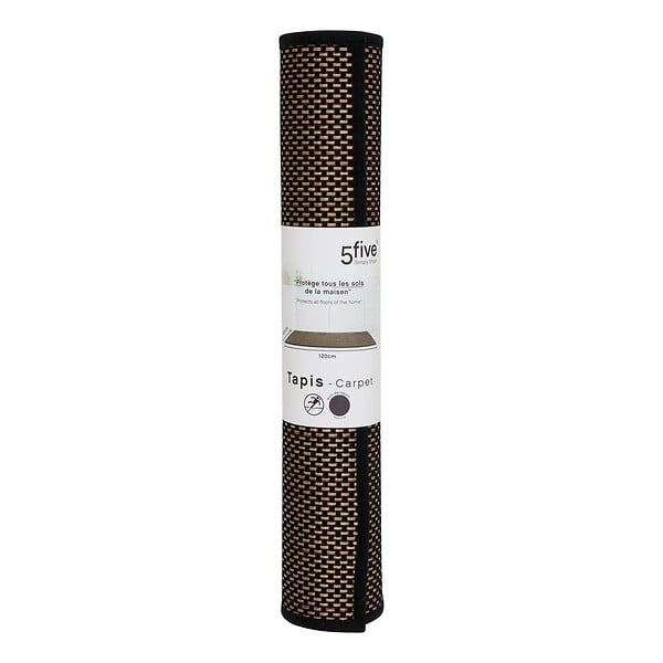 5 FIVE SIMPLY SMART - Tapis anti-dérapant tissu chiné 45x120cm - large
