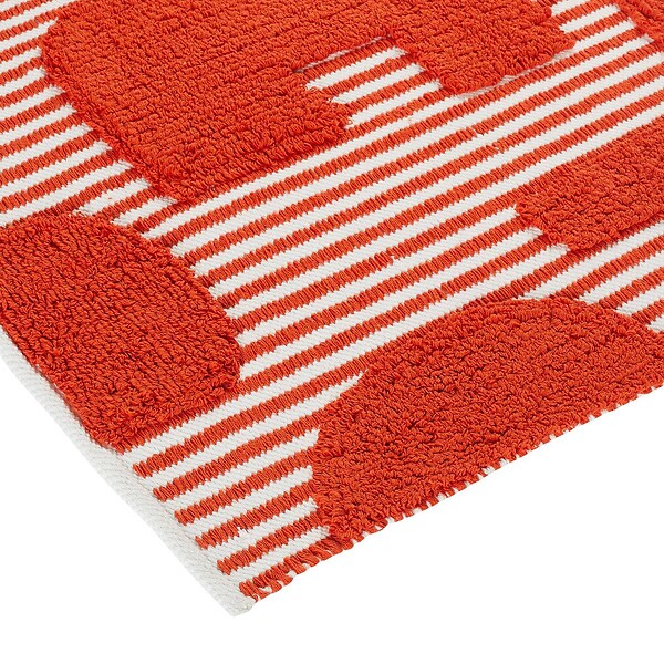 ATMOSPHERA - Tapis "Poppy" coton tufté 60x90cm - large