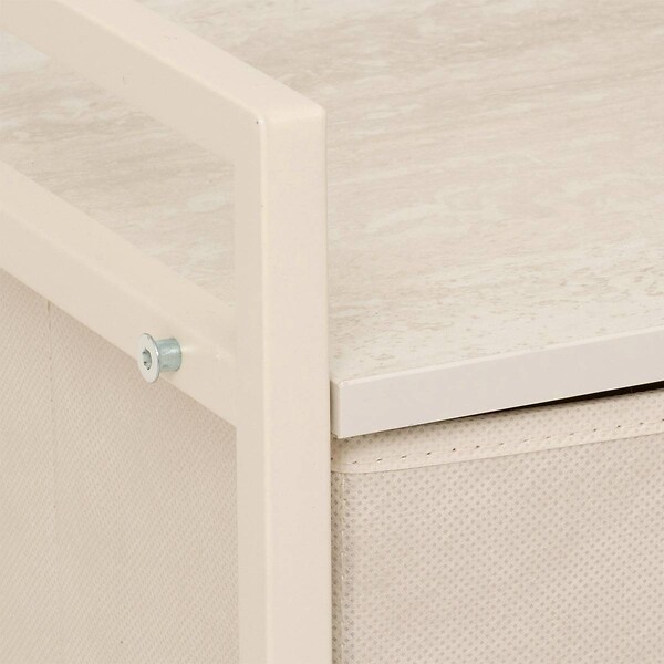 5 FIVE SIMPLY SMART - Meuble de rangement Tissa 5 tiroirs beige - large