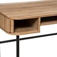 ATMOSPHERA - Bureau 2 portes en Bois et pieds en Acier - vignette