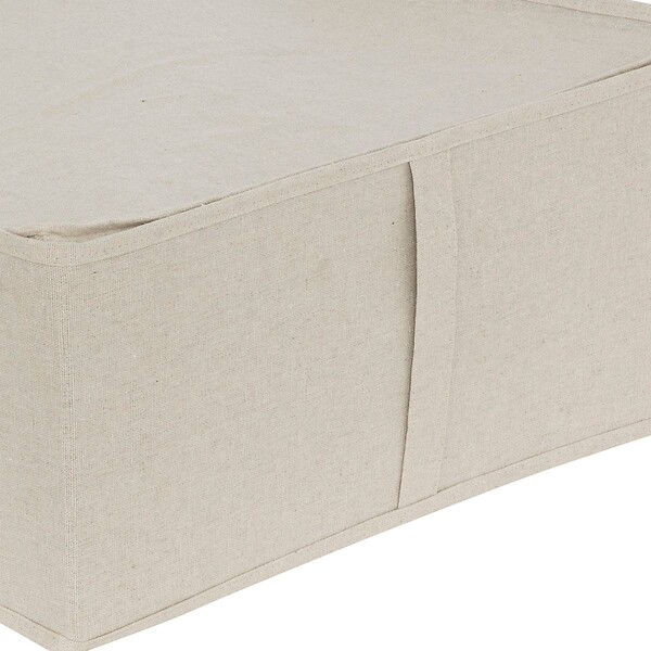 5 FIVE SIMPLY SMART - Housse de rangement "Groomy" rigide beige - large