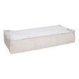 5 FIVE SIMPLY SMART - Housse de rangement "Groomy" sous lit beige 100x20cm - vignette