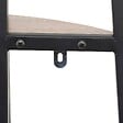 5 FIVE SIMPLY SMART - Meuble Étagère d'angle 5 niveaux Effet bois naturel et Métal noir H 180 cm - vignette