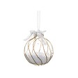 FEERIC LIGHTS & CHRISTMAS - Boule avec billes à l'intérieur D.8cm or - vignette