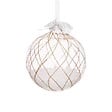 FEERIC LIGHTS & CHRISTMAS - Boule intérieur billes polystyrène D.10cm blanc assorti - vignette