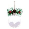 FEERIC LIGHTS & CHRISTMAS - Boule de Noël Transparent Décoration 8 cm - vignette