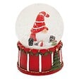 FEERIC LIGHTS & CHRISTMAS - BOULE NEIGE GNOMES 100MM 2ASS - vignette