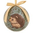 FEERIC LIGHTS & CHRISTMAS - Lot de 2 boules imprimées hérisson D.6cm papier - vignette