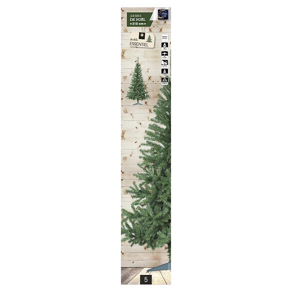 FEERIC LIGHTS & CHRISTMAS - Sapin de Noël artificiel Vert H 210 cm - large