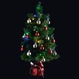FEERIC LIGHTS & CHRISTMAS - Arbre de Noël lumineux Sapin artificiel avec décoration et guirlande lumineuse H 50 cm - vignette
