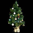 FEERIC LIGHTS & CHRISTMAS - Arbre de Noël lumineux Sapin artificiel avec décoration et guirlande lumineuse H 50 cm - vignette
