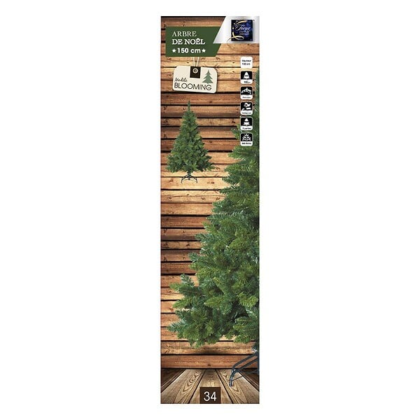 FEERIC LIGHTS & CHRISTMAS - Sapin de Noël artificiel Vert qualité Premium H 150 cm - large