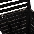 5 FIVE SIMPLY SMART - Coffre à linge 65L en bois Noir L 40 x P 40 x H 58 cm - vignette