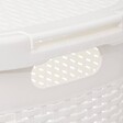 5 FIVE SIMPLY SMART - Panier à linge 60L en Polypropylène Blanc - vignette