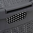 5 FIVE SIMPLY SMART - Panier à linge 60L en Polypropylène Gris foncé - vignette