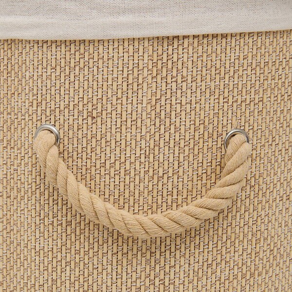 5 FIVE SIMPLY SMART - Panier à linge Stemy 48L beige - large