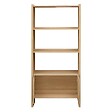 ATMOSPHERA - Bibliothèque John rectangulaire 85x180cm beige - vignette