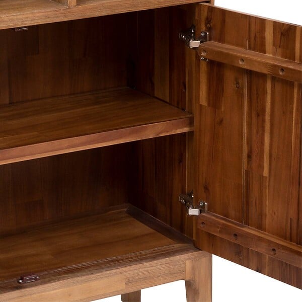 ATMOSPHERA - Bibliothèque "Sabor" acacia 95x190cm - large