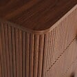 ATMOSPHERA - Commode 4 tiroirs Wany marron 80x40cm - vignette