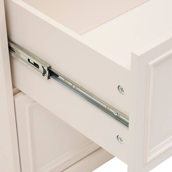 ATMOSPHERA - Commode Mohea ivoire 3 tiroirs - large