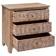ATMOSPHERA - Commode "Shirel" manguier 3 tiroirs - vignette