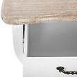ATMOSPHERA - Chiffonnier "Chrysa" blanc 3 tiroirs - vignette