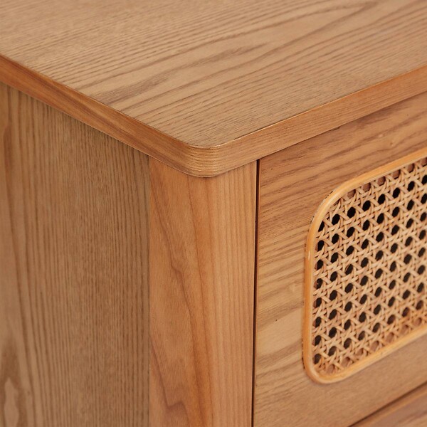 ATMOSPHERA - Commode Tiria marron 90x45cm - large