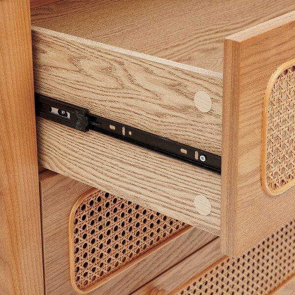 ATMOSPHERA - Commode Tiria marron 90x45cm - large