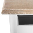 ATMOSPHERA - Chiffonnier "Chrysa" blanc 5 tiroirs - vignette