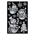 FEERIC LIGHTS & CHRISTMAS - Stickers Paillettes Strass 50 X 32 cm - vignette