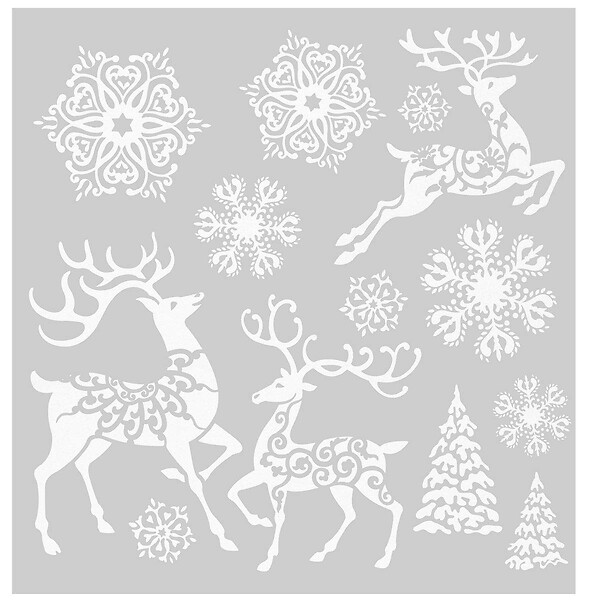 FEERIC LIGHTS & CHRISTMAS - Sticker pailleté L31,5 - large