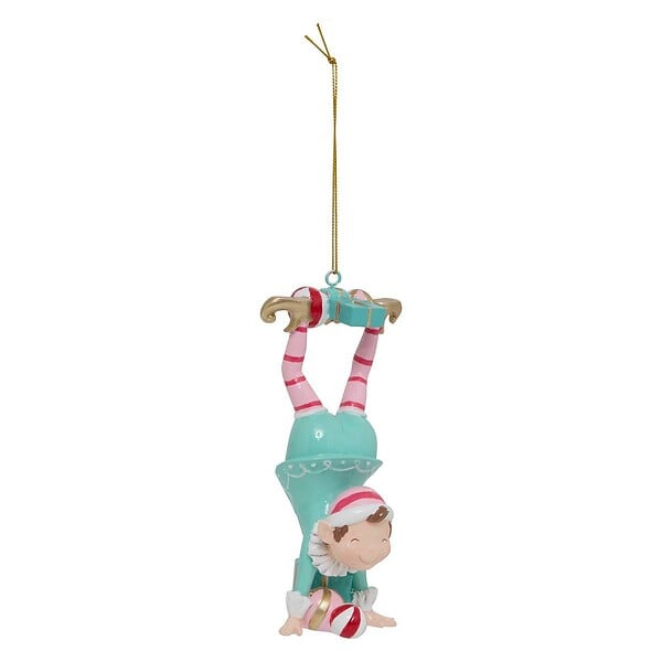 FEERIC LIGHTS & CHRISTMAS - Sujet lutin H.13cm résine assorti - large