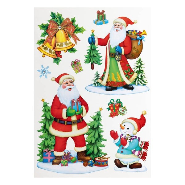 FEERIC LIGHTS & CHRISTMAS - Déco-vitre Personnalisé Paillettes 50 x 32 cm - large