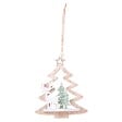FEERIC LIGHTS & CHRISTMAS - Sujet sapin paysage 3D bois - vignette